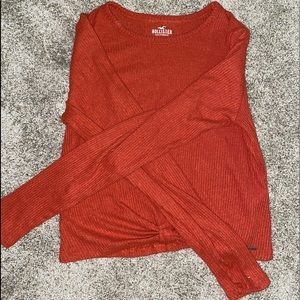 Long sleeve crop top from hollister!!!